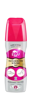 EMU Pasta do butów w płynie 2w1 - BEZBARWNA - 75 ml