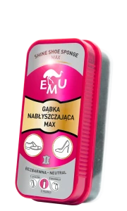 EMU Gąbka nabłyszczająca do butów MAX - BEZBARWNA - 1 szt.