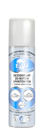 EMU0102 EMU Sport Line - Dezodorant do butów sportowych z jonami srebra 2w1.png